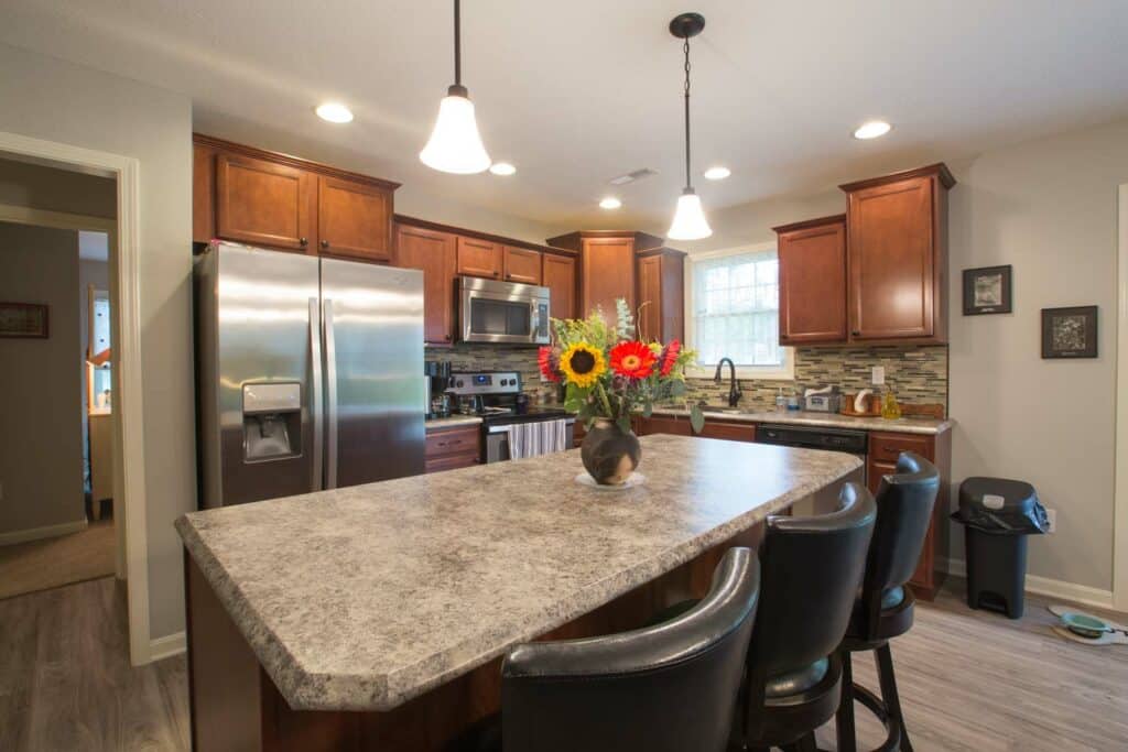 Kinway Park | The Wrigley | Kitchen Island