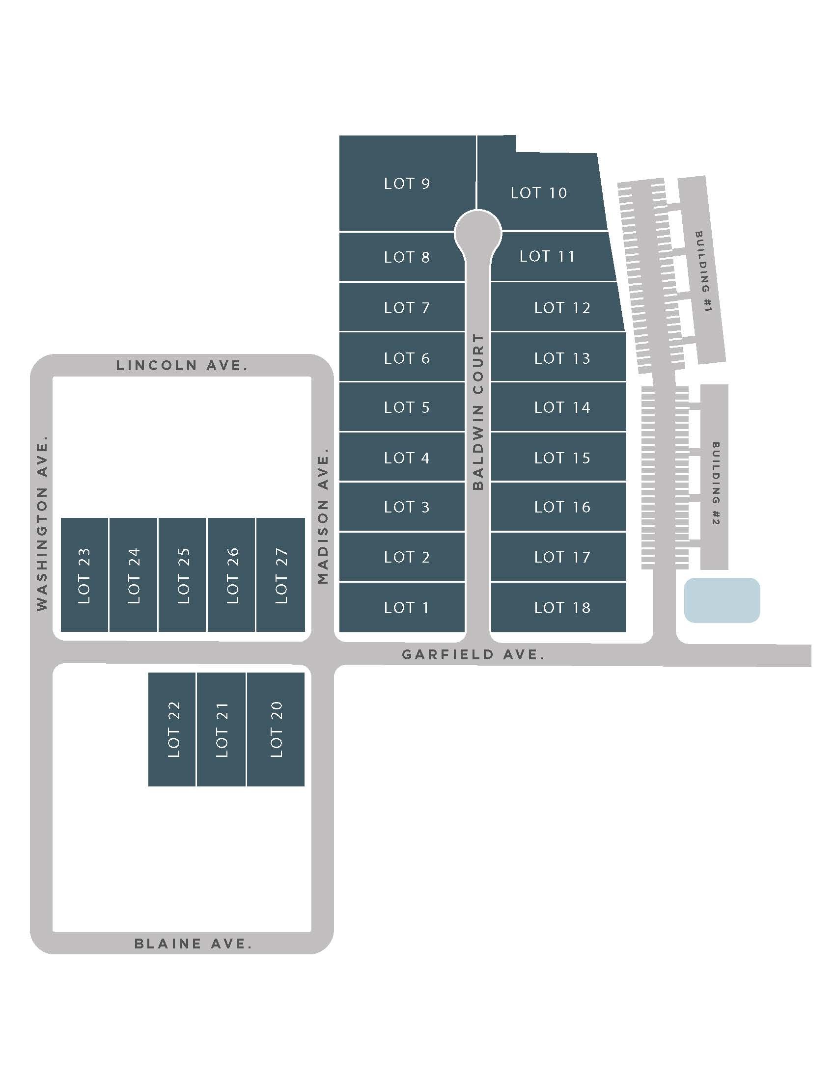Baldwin Estates Map