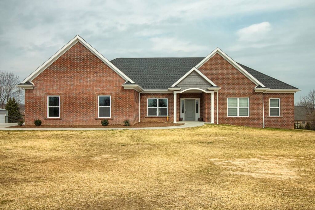 Newburgh Custom Home | Front Elevation