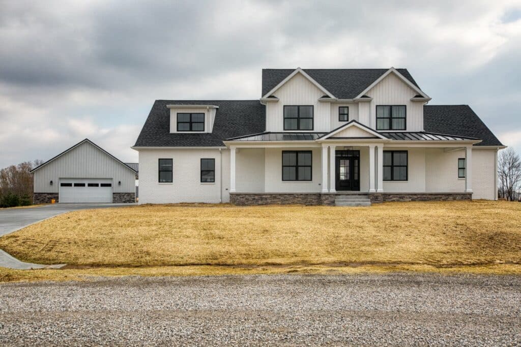 Jasper, IN Custom Home Front Elevation