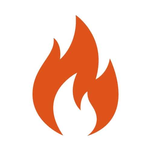 Lower heat capacity icon