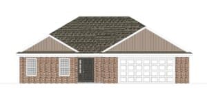 Front Elevation White Church Crossing lot 30, Cathy Drive