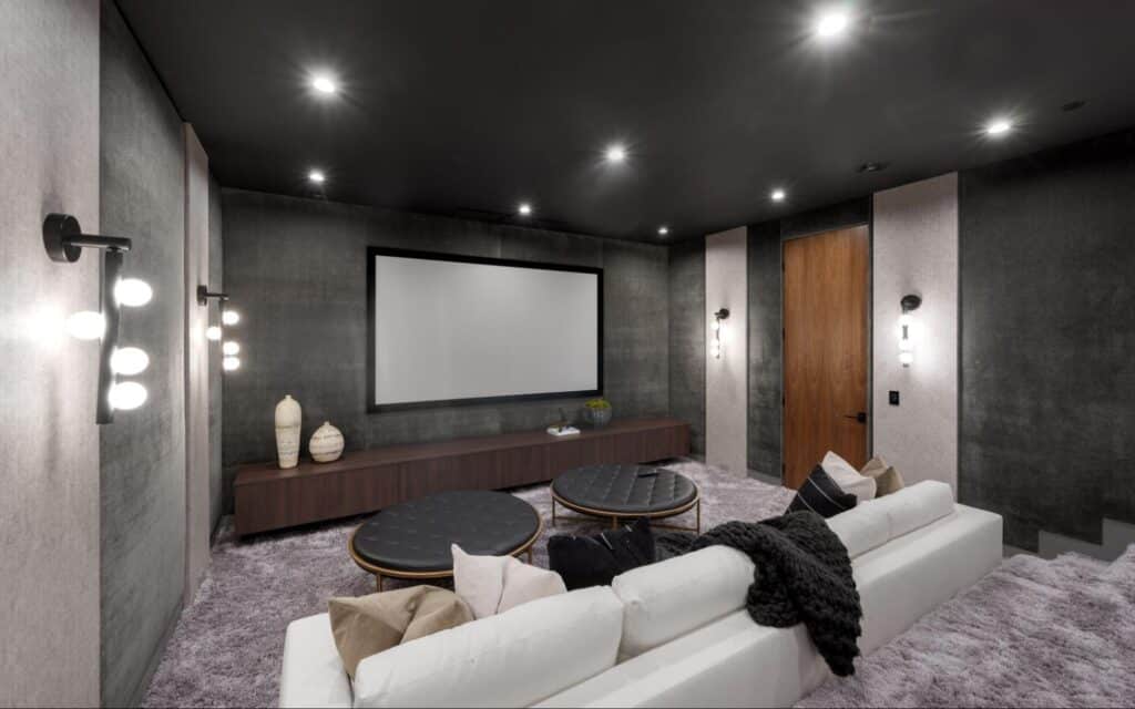 building a basement concept with a basement