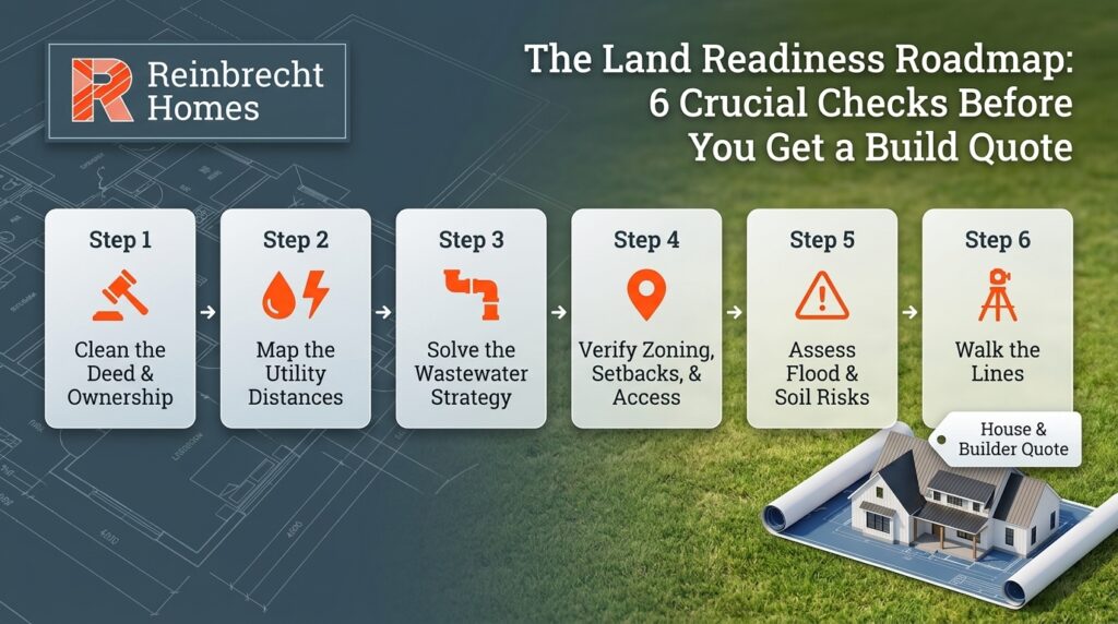 Essential checks for building on family land before getting a build quote.