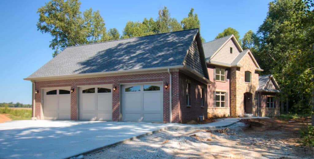 Charming home with spacious garage and beautiful countryside views.