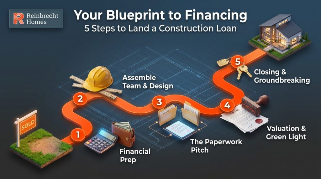 Steps to secure a construction loan: financing options and mortgage strategies explained.